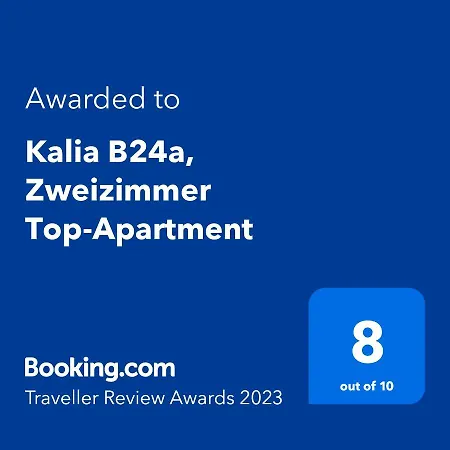 公寓 Kalia, Zweizimmer, Zweibalkon, Top-apartment *